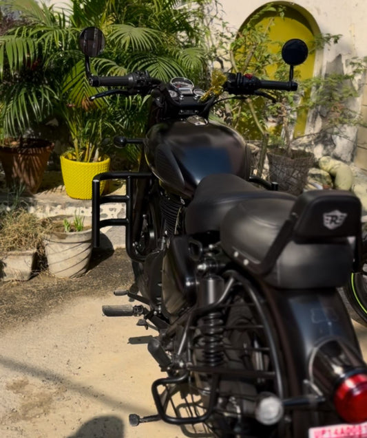 ROYAL ENFIELD LATEST WIDE-VIEW BAR END MIRRORS | ALL ROYAL ENFIELD MODELS | 350's & 650's